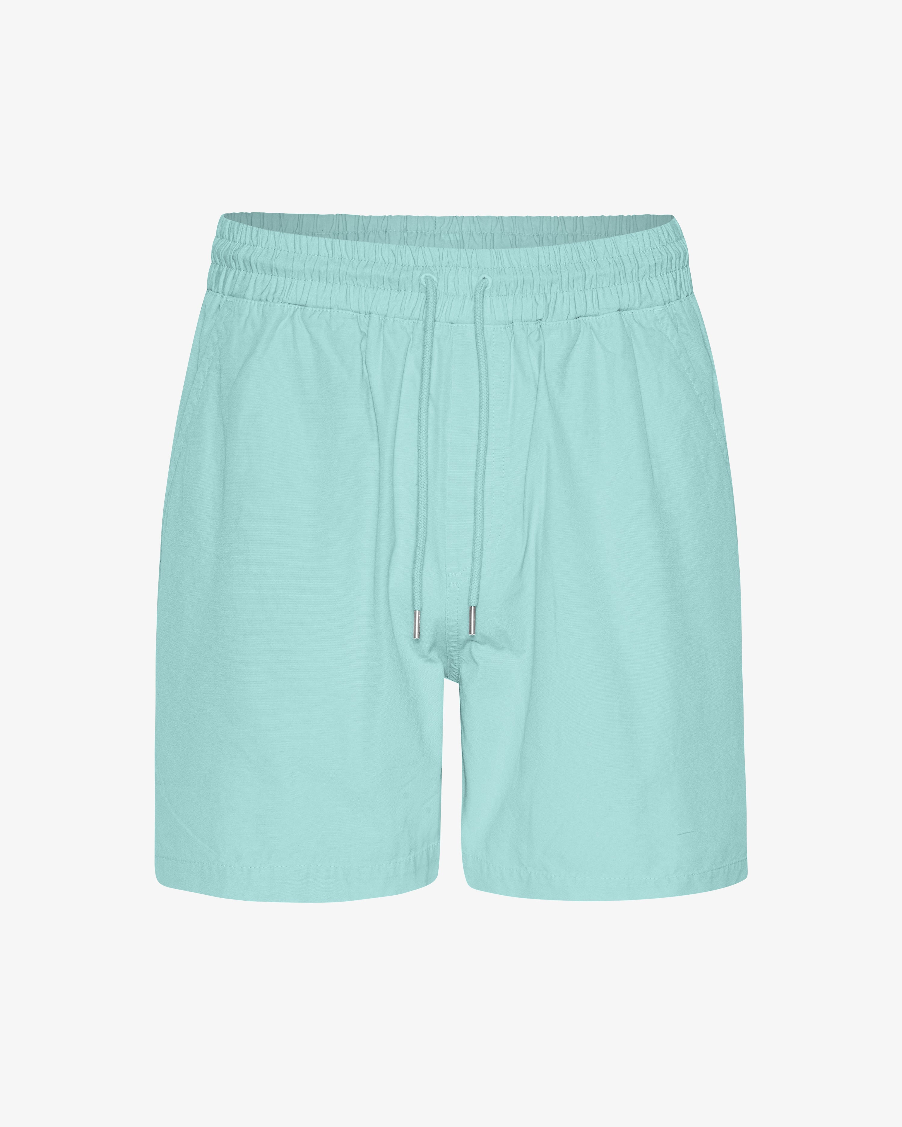 Organic Twill Shorts for Women - Comfortable & Eco-Friendly Teal Blue Casual Shorts - Perfect for Summer, Beach, and Outdoor Activities