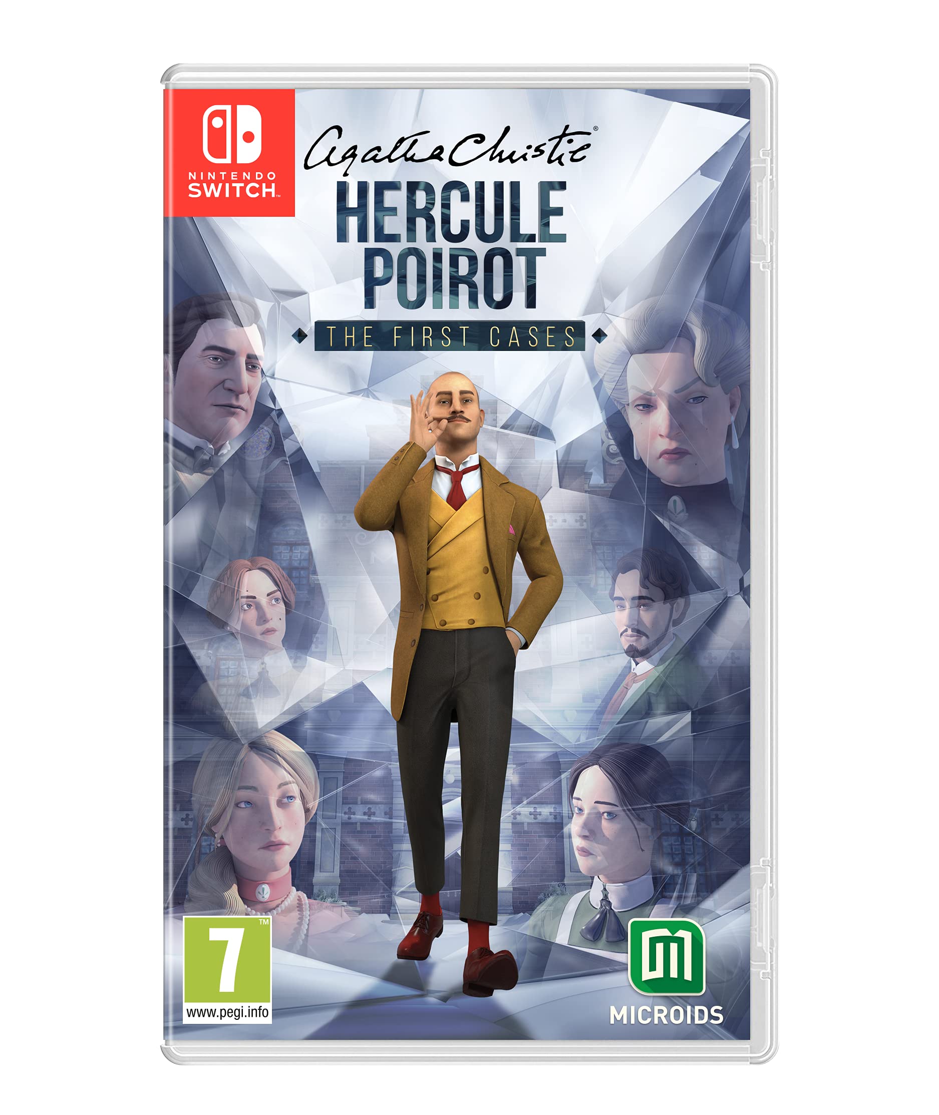 Agatha Christie - Hercule Poirot: The First Cases Mystery Game for Nintendo Switch - Solve Classic Detective Cases at Home or On-The-Go