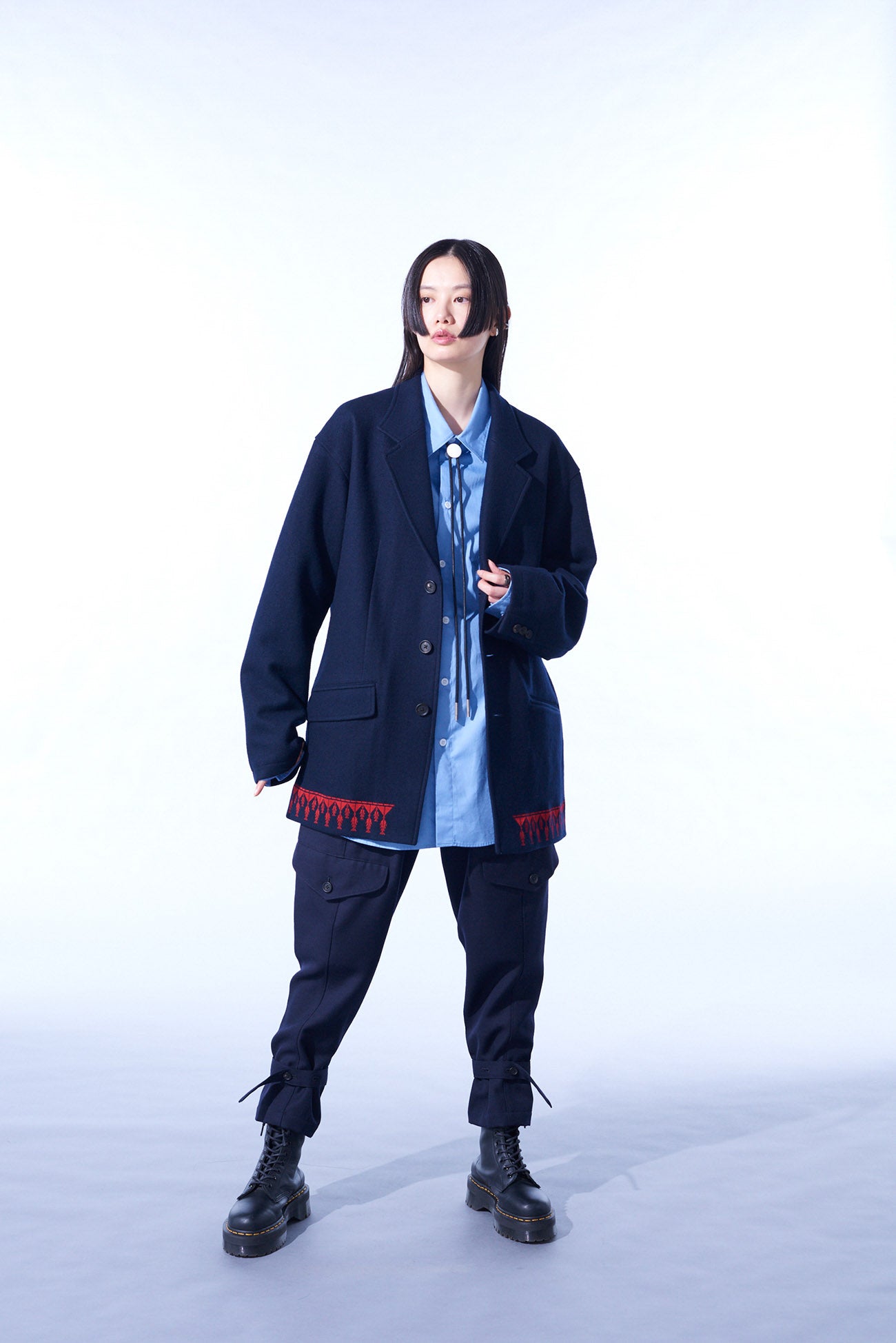 Stylish Compressed Jersey Ethnic Embroidered Jacket for Women - Trendy Boho Fashion Outerwear for Casual Outings & Festivals