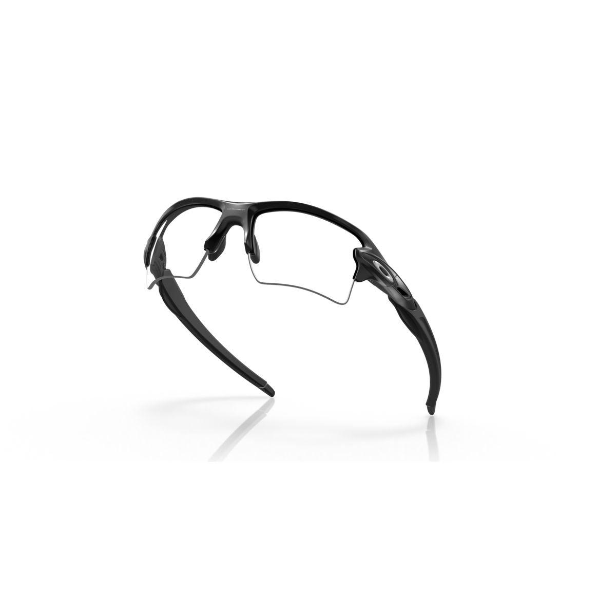Oakley Flak 2.0 XL Sunglasses Matte Black Frame with Clear Lenses - Polarized Sports & Driving Shades for Men & Women - Perfect for Running, Cycling, and Outdoor Activities