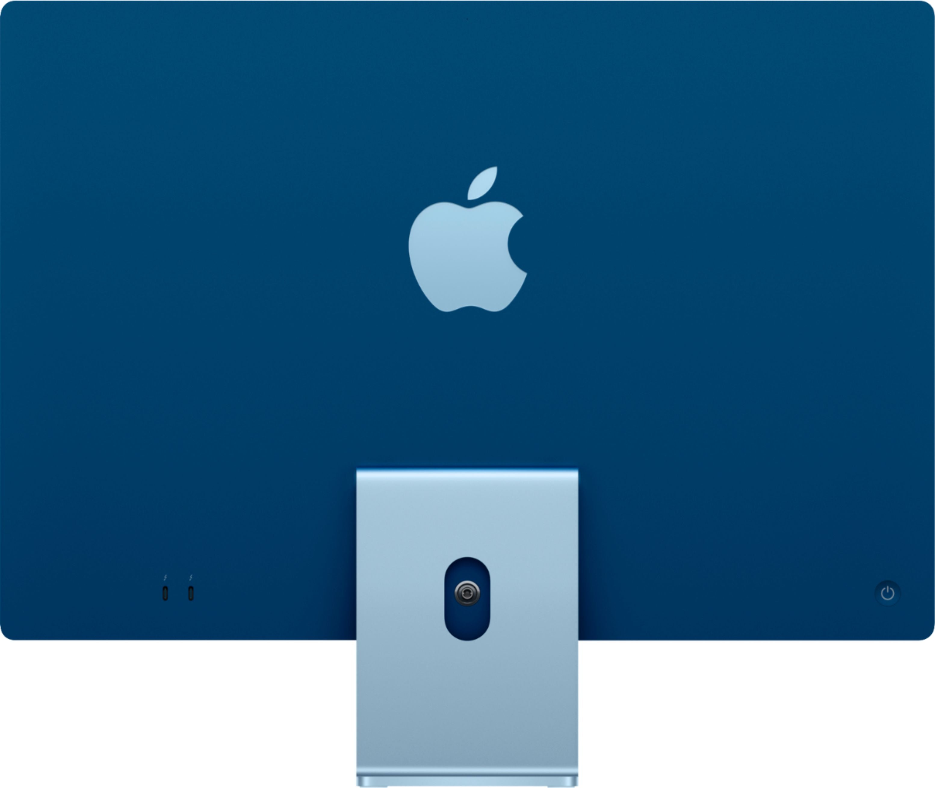 Apple iMac 24-inch (2021) with 4.5K Retina Display - M1 Chip, 8GB RAM, 256GB SSD, 7-Core GPU (Blue) - Perfect for Home Office, Graphic Design & Creative Work