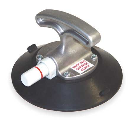 6 Inch Suction Cup Lifter with T-Handle - Heavy Duty Vacuum Glass & Tile Lifter for Construction, Window Installation, and DIY Home Projects