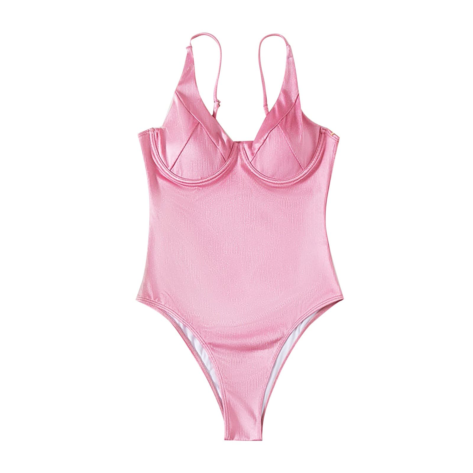Sexy One-Piece Swimsuits for Women - Push Up Bust Support, Fashionable Bathing Suits & Swimwear - Perfect for Beach Vacations, Pool Parties & Summer Getaways