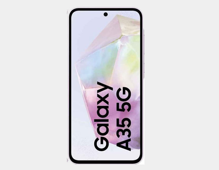 Samsung Galaxy A35 5G Unlocked Smartphone - 128GB ROM 8GB RAM Dual SIM GSM (Awesome Lilac) | Fast 5G Connectivity, Long Battery Life for Streaming & Gaming