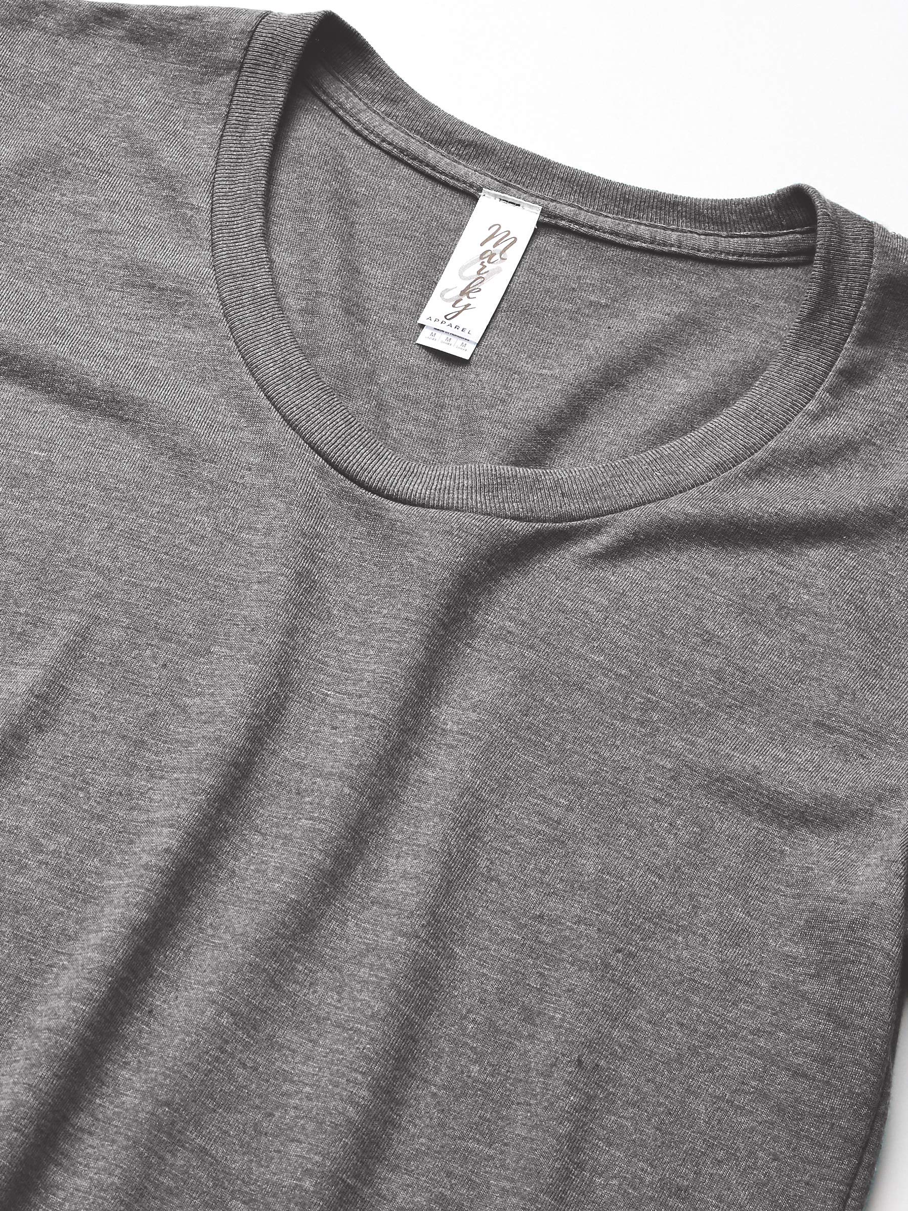 Marky G Apparel Women's Soft Triblend Track T-Shirt - Comfortable Athletic Tee for Running, Yoga & Casual Wear