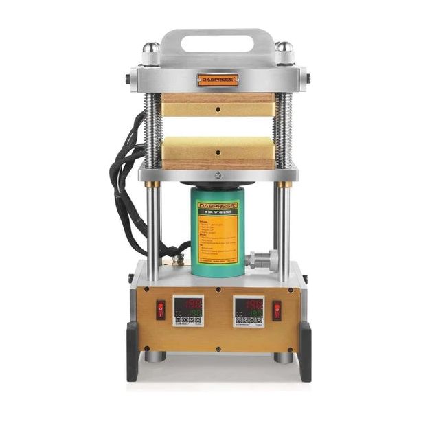 20 Ton Industrial Rosin Press Machine for Essential Oil Extraction - Dabpress Hydraulic Heat Plate System (Pump Not Included) - Perfect for Home DIY Rosin, CBD Oil, and Concentrate Production