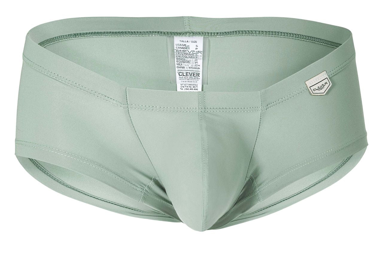 Premium Australian Latin Trunks - Olive Green & Dark Green 3-Pack | Comfortable Swim Briefs for Beach, Pool & Gym Workouts