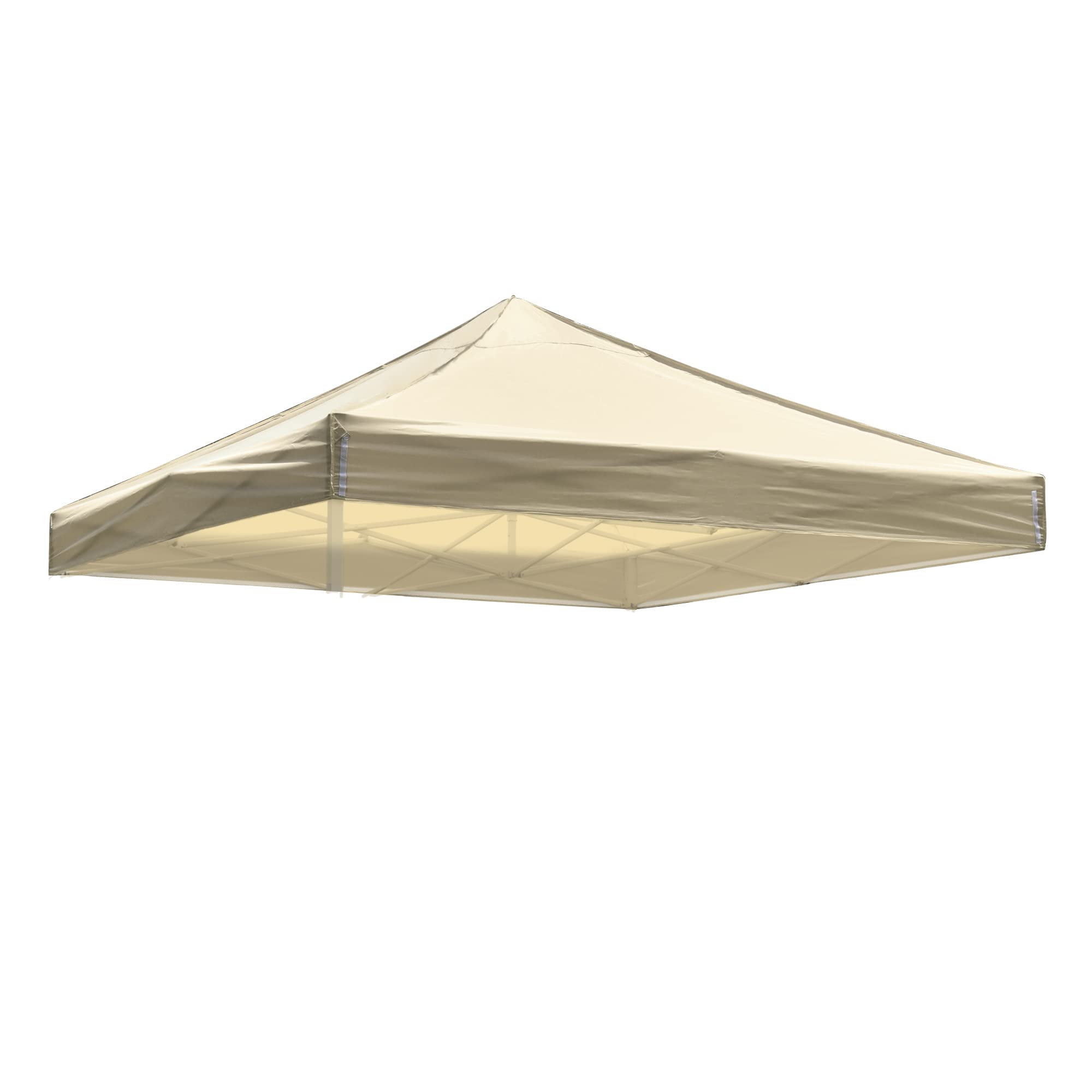 Instahibit 10x10Ft Replacement Pop Up Canopy Top Cover - UV Protection Sunshade for Outdoor Patio, Backyard, Camping, Picnic and Beach Parties