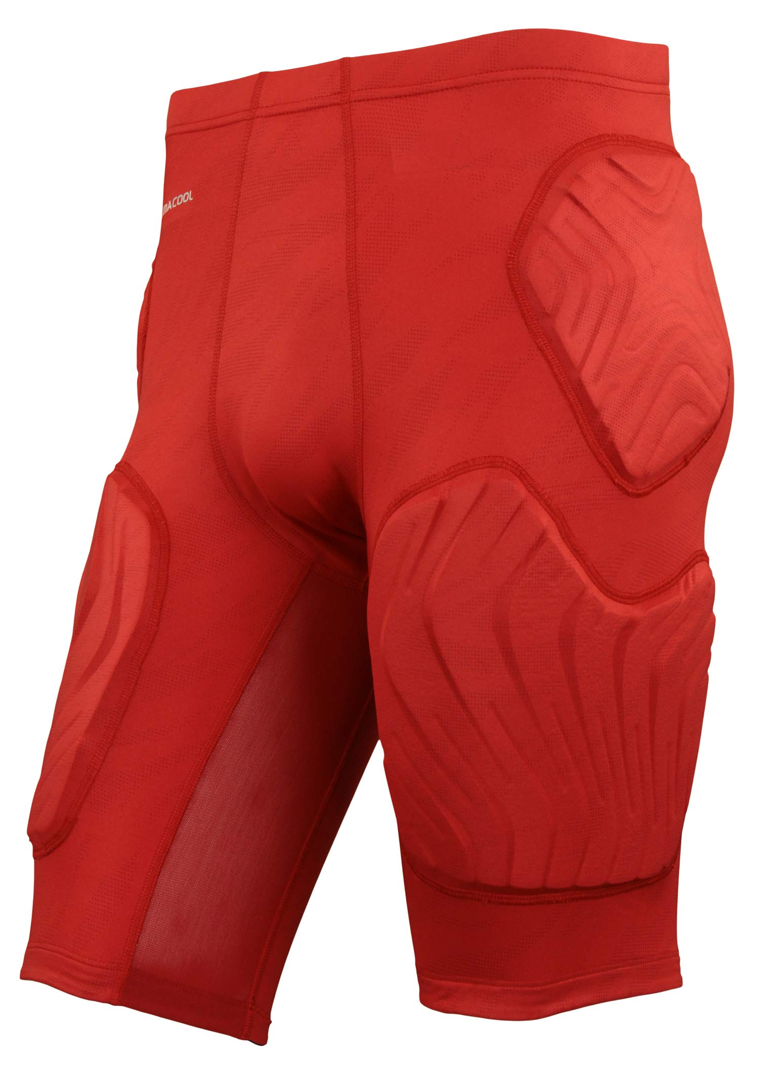 adidas PAD Compress SHORT VRED Compression Shorts for Men - Size XLT - Moisture Wicking & Muscle Support for Running, Gym & Workouts