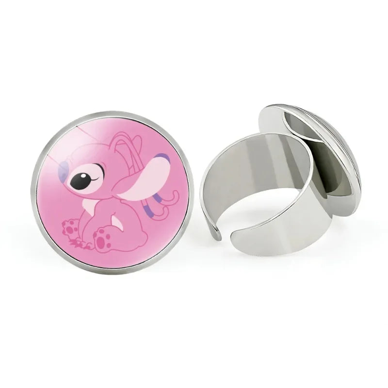 Disney Cartoon Character Rings for Kids - Fun & Colorful Jewelry for Birthday Gifts, Party Favors & Dress-Up Play