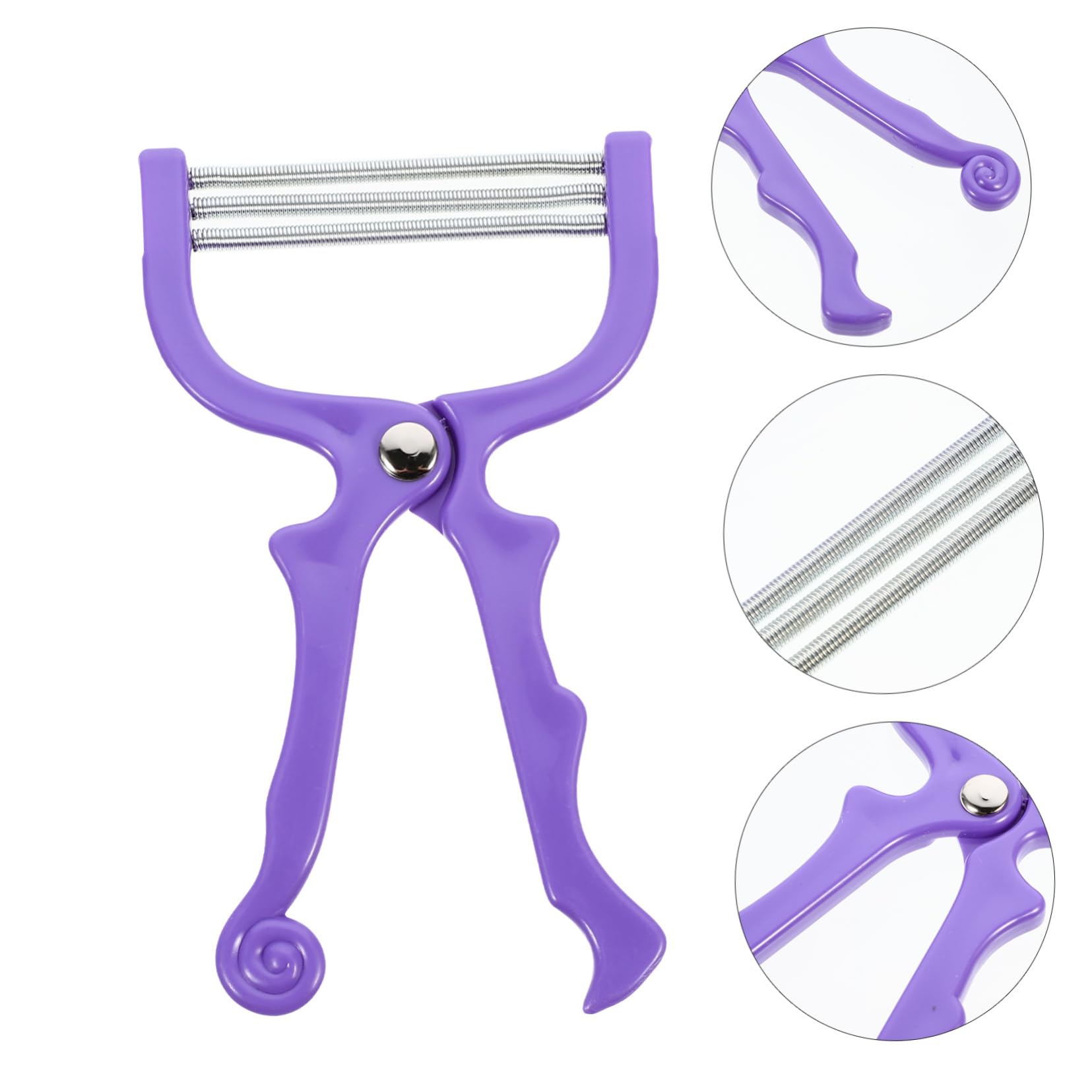 Spring Facial Hair Removal Tool for Women - Manual Hair Threader, Long-Lasting Results, No Harsh Chemicals (Random Color) | Perfect for Eyebrow Shaping & Upper Lip Hair Removal