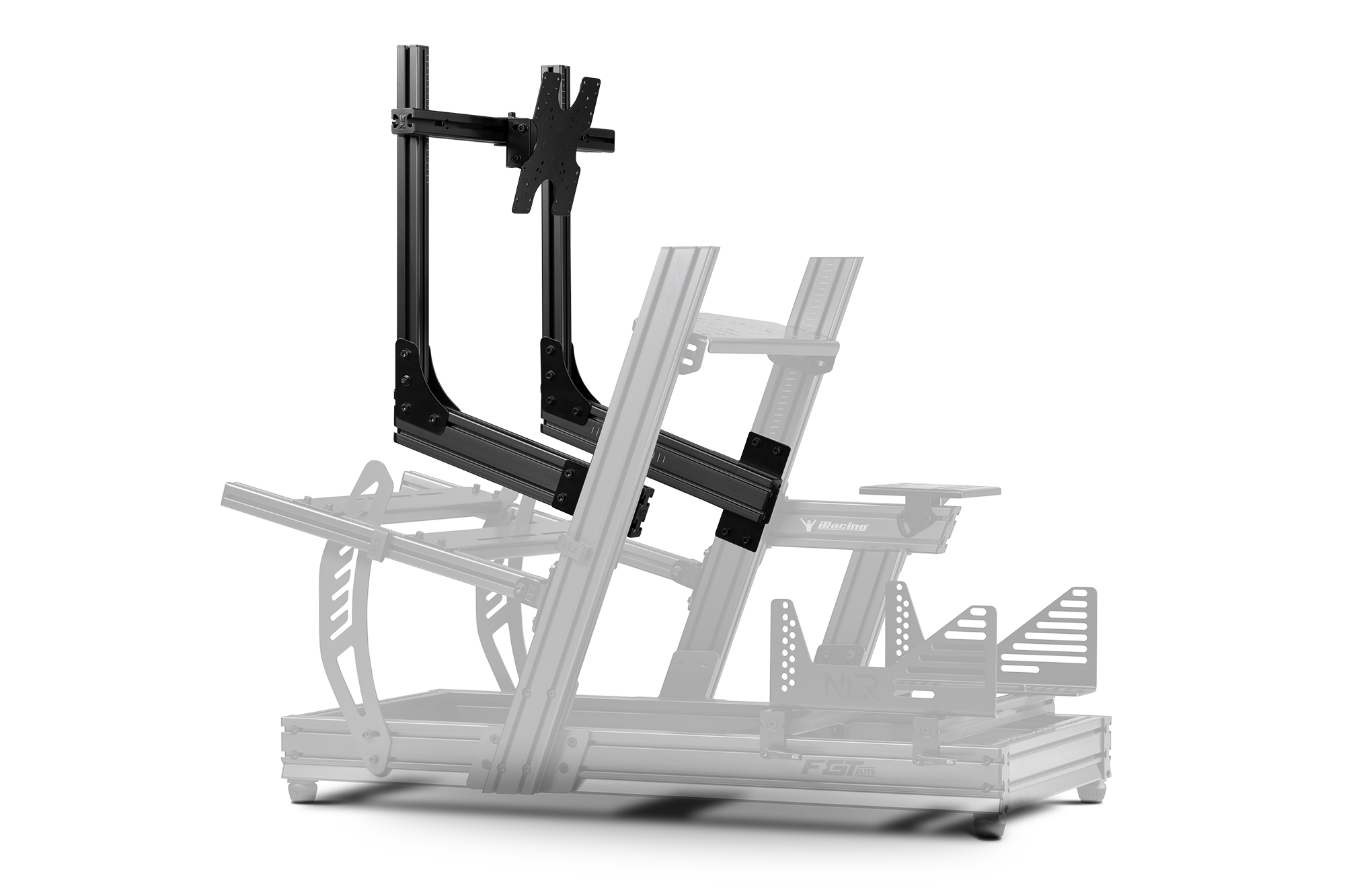 Next Level Racing F-GT Elite Direct Monitor Mount - Adjustable Racing Simulator Cockpit Stand for PC & Console Gaming | Perfect for Home Racing Setup & Esports Training
