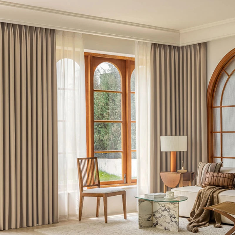 Briana Purple Velvet Jacquard Blackout Soundproof Curtains - Thermal Insulated Drapes for Bedroom, Living Room & Home Theater (Custom Size Available)