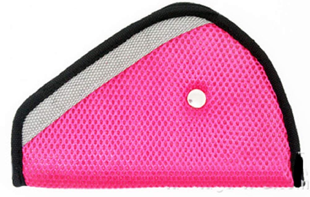Bvengu Car Seat Belt Adjuster for Kids - Universal Child Safety Seat Belt Triangle Holder & Cover - Comfortable & Secure for Toddlers & Children - Perfect for Long Road Trips & Family Travel