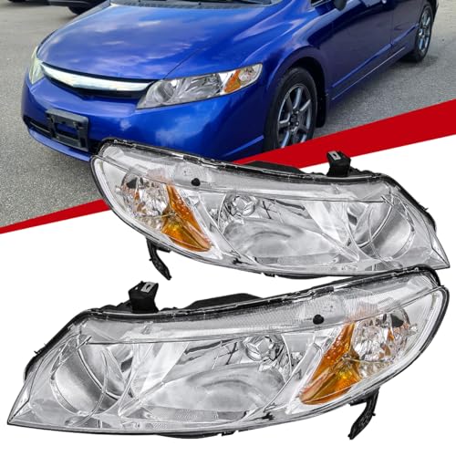 Chrome Housing Clear Lens