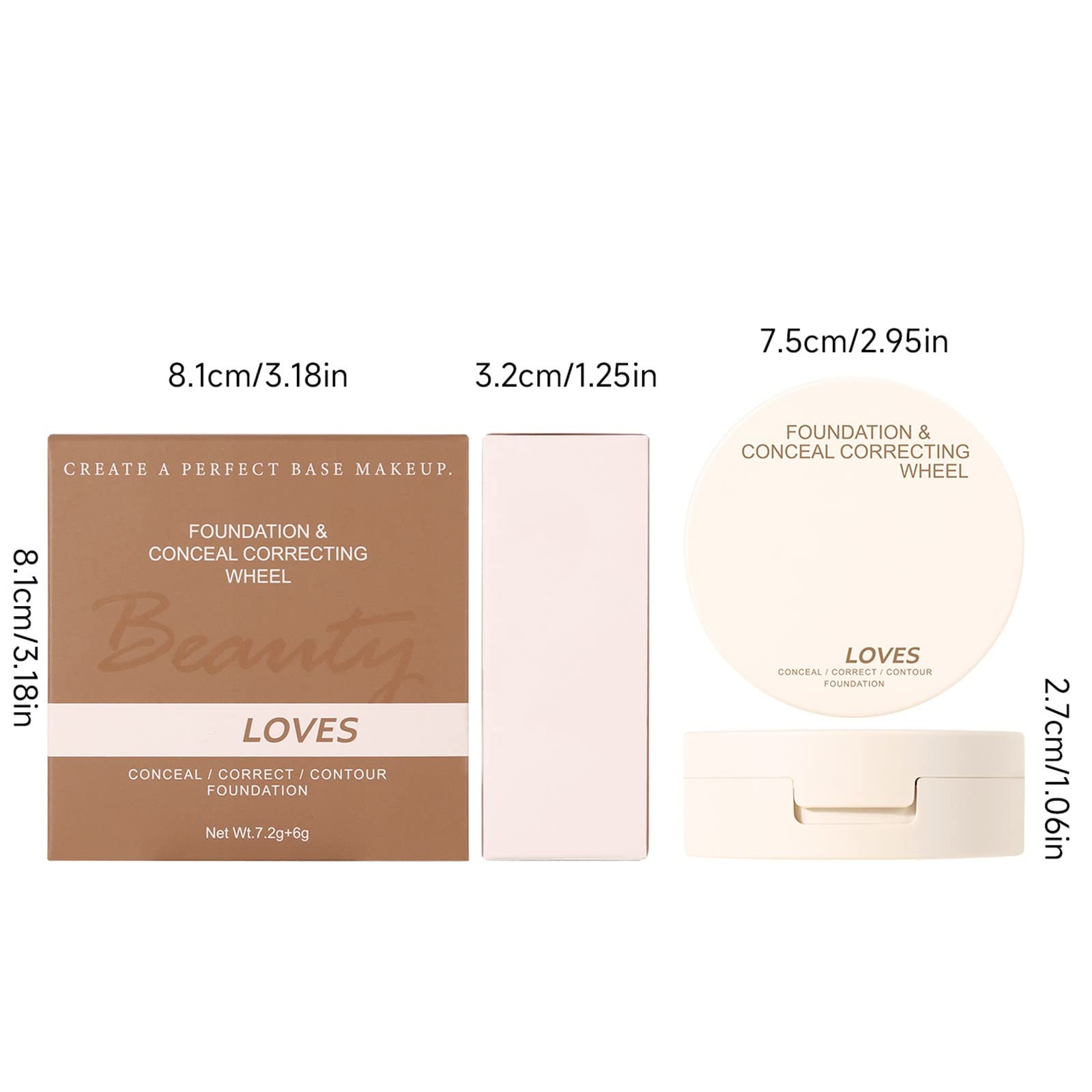 Bare with Concealer - Long Lasting Multi-Function Makeup for Pores & Skin Nourishment | Silky Translucent Coverage for Daily Use, Photo Shoots & Special Events