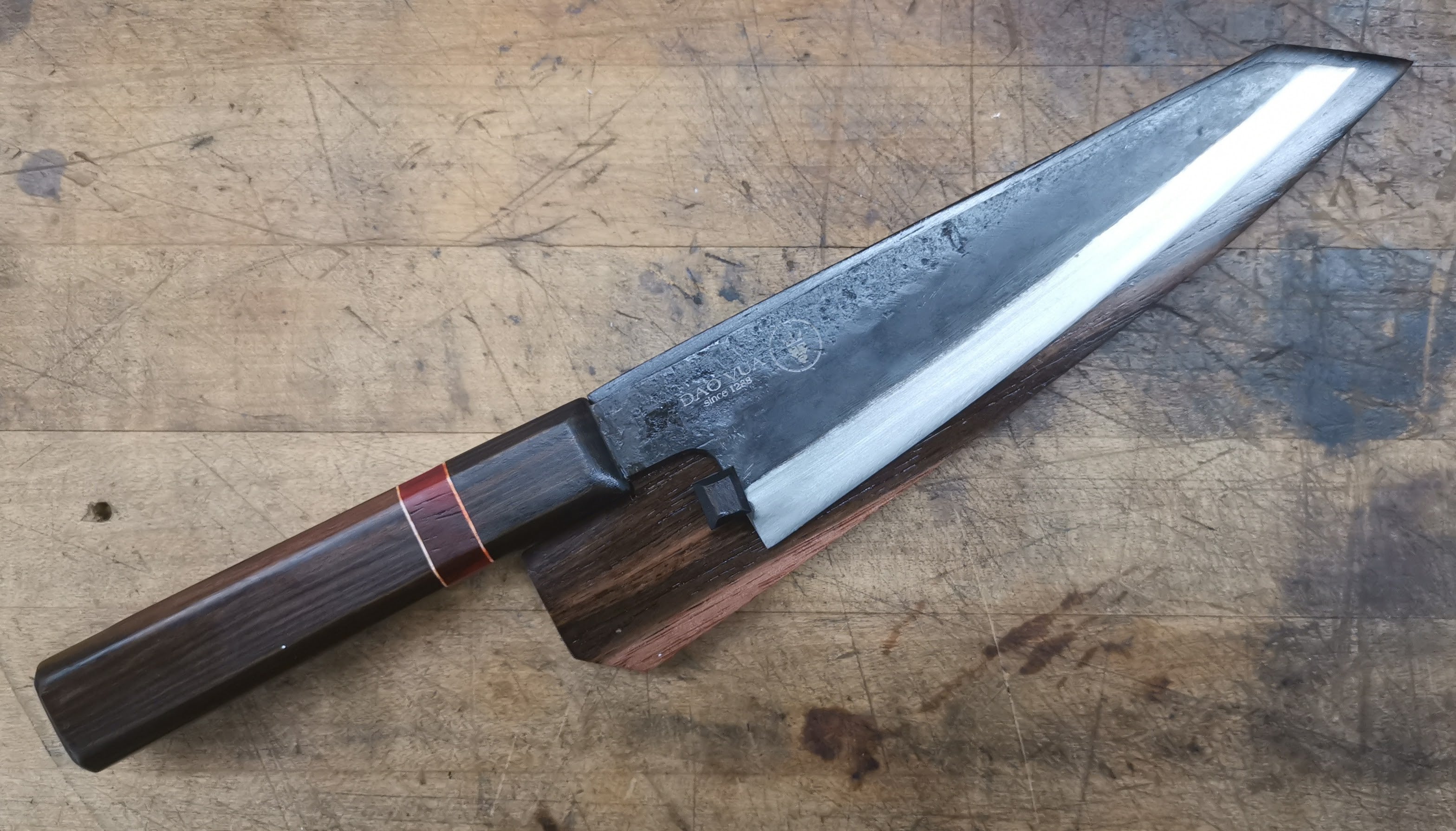 Dao Vua 150mm Honesuki Knife with Saya - Japanese Boning & Poultry Knife for Professional Chefs & Home Cooking