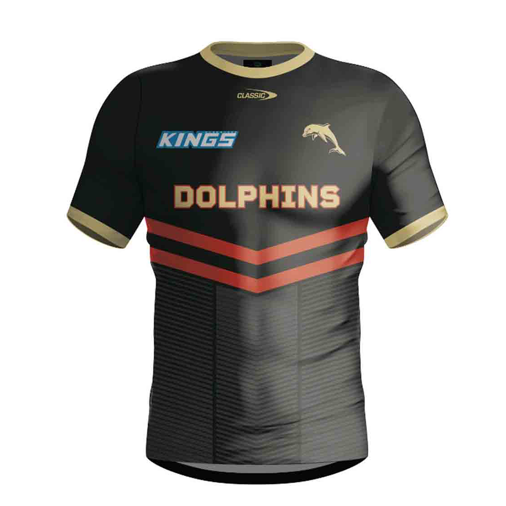 2024 Dolphins Warm Up Tee for Men & Women - Comfortable Training Shirt for Gym, Running & Casual Wear