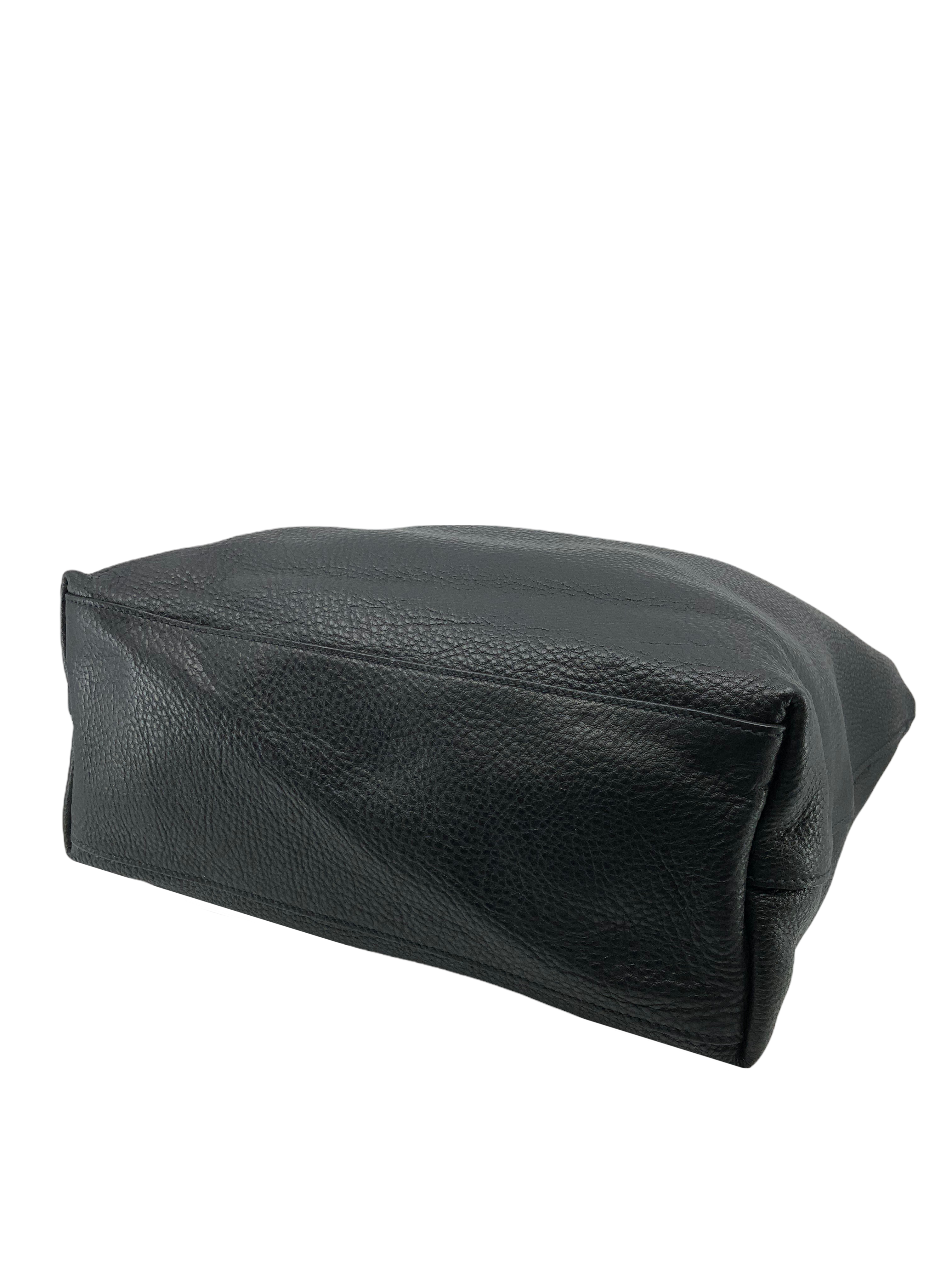 Prada Vitello Daino Large Open Tote Bag - Genuine Leather Luxury Handbag for Women, Perfect for Work, Travel & Everyday Use