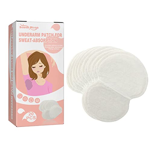 20PCS Disposable Underarm Sweat Pads - Invisible, Odorless & Ultra Absorbent for Men & Women - Perfect for Gym, Work & Daily Use