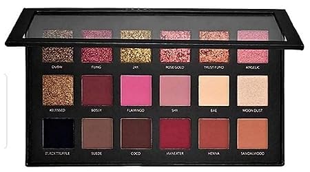 FAIRY FIRST Nude & Rose Gold Eyeshadow Palette - Shimmery Makeup Set for Day & Night Looks - Perfect for Bridal, Party & Everyday Wear