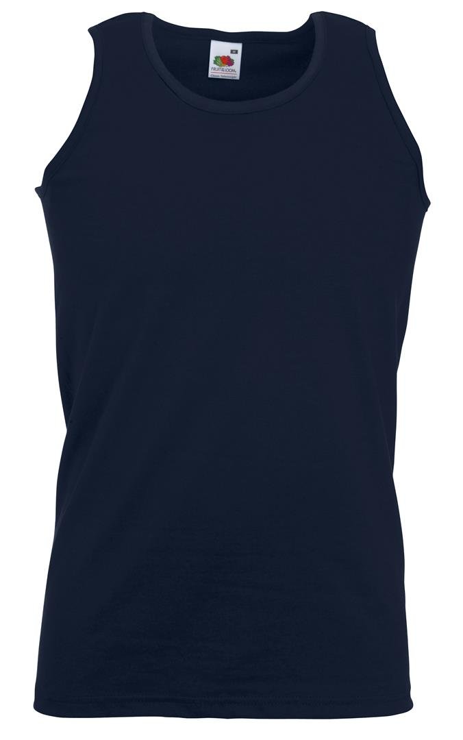 Fruit of the Loom Men's Breathable Athletic Sleeveless Workout Vest - Gym, Running & Sports Performance Apparel