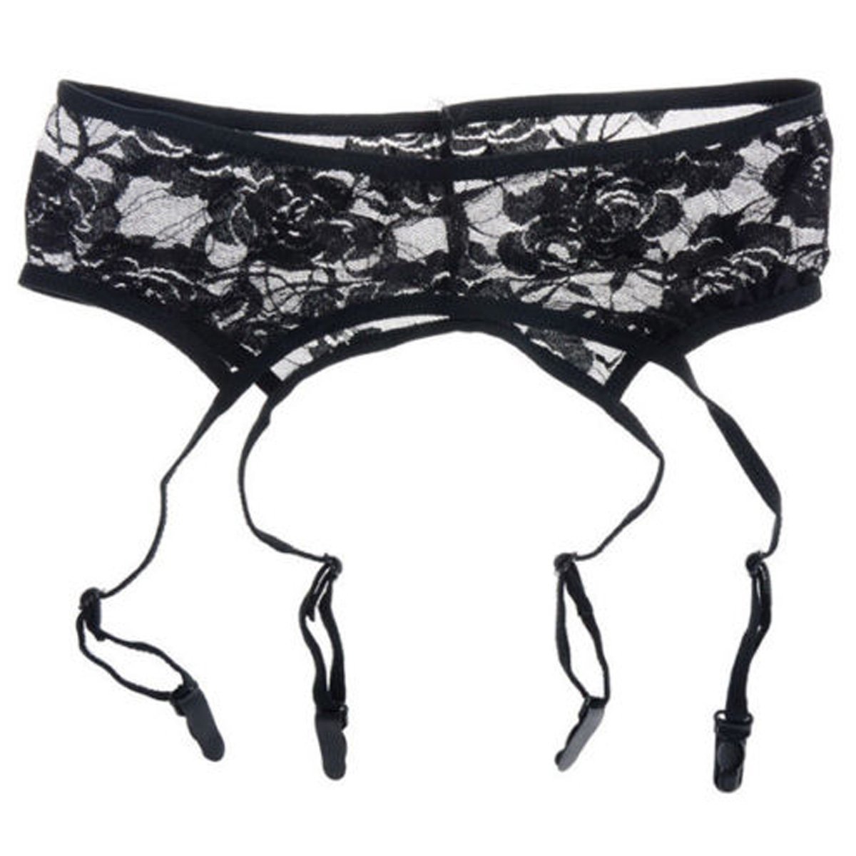 MAKFORT Women's Sexy Lace Garter Belt & Thigh High Stockings Set - Suspender Belt for Lingerie, Boudoir, Bridal & Role Play - Perfect for Valentine's Day & Romantic Nights