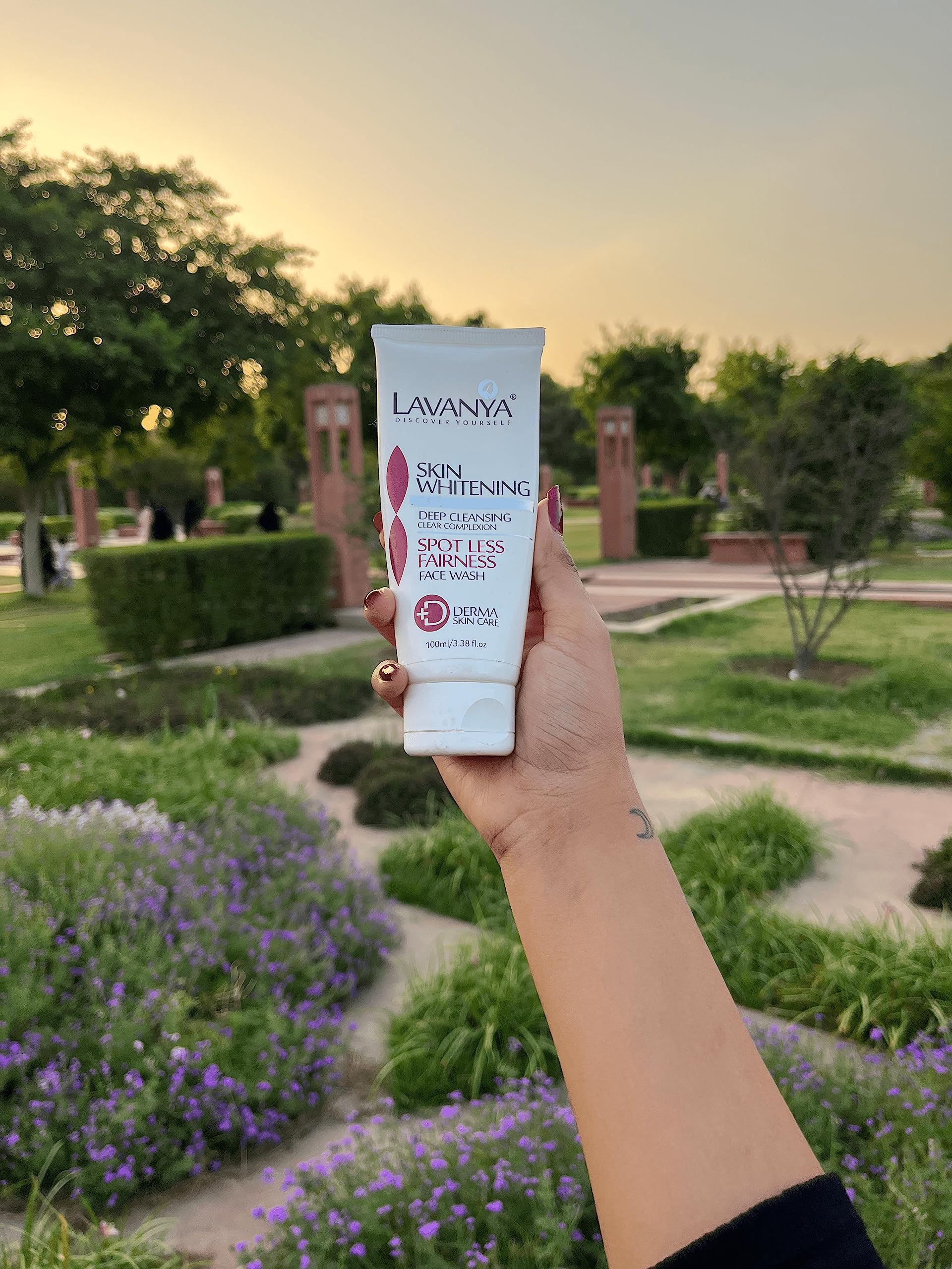LAVANYA Skin Brightening Face Wash - Gentle Cleanser for Glowing & Even Skin Tone | Perfect for Daily Skincare Routine & Acne-Prone Skin
