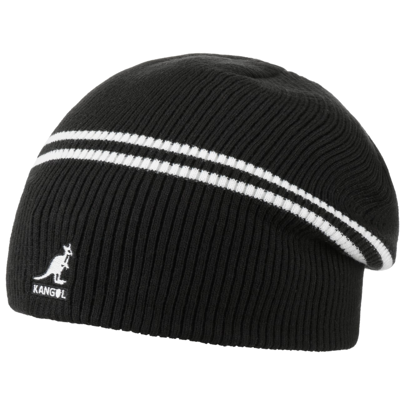 Kangol Service K Rib Short Beanie Hat - Warm Winter Knit Cap for Men & Women - Perfect for Skiing, Snowboarding & Outdoor Activities