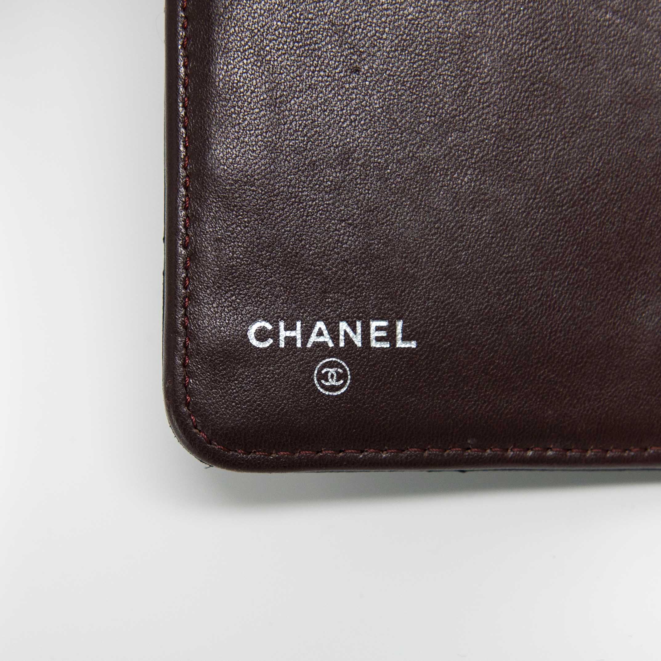 Chanel Black Lambskin Long Flap Wallet for Women - Luxury Leather Card Holder & Money Organizer - Perfect for Everyday Use, Travel, and Special Occasions