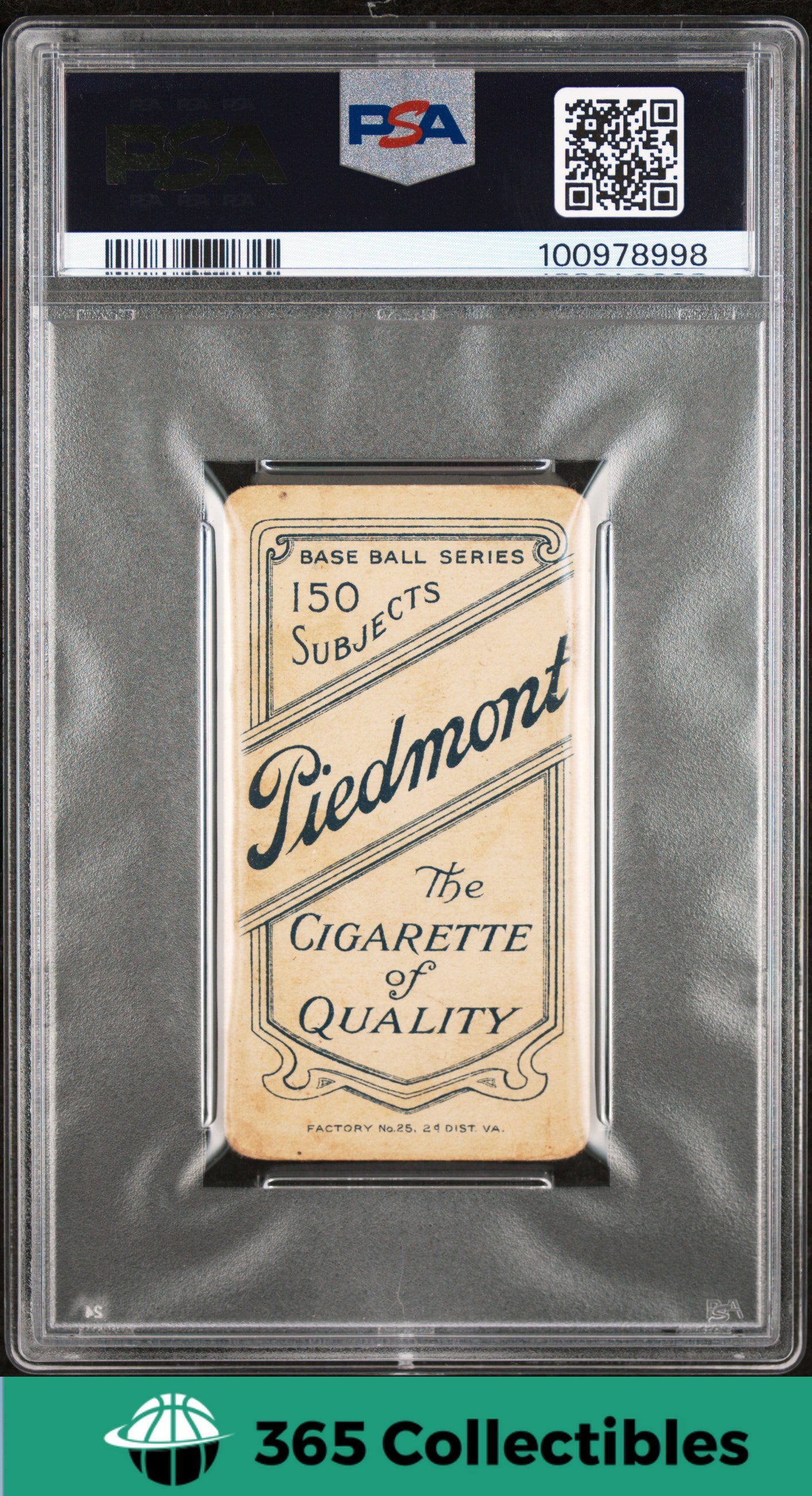 1909 T206 Piedmont 150 Al Burch Batting Baseball Card - Brooklyn Superbas - Rare Vintage Tobacco Card for Collectors & Baseball Memorabilia Enthusiasts - Perfect for Display, Investment & Historical Collections
