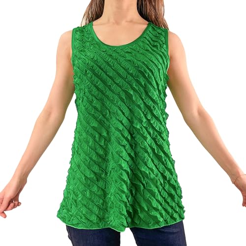 Green Layered Stretch Mesh