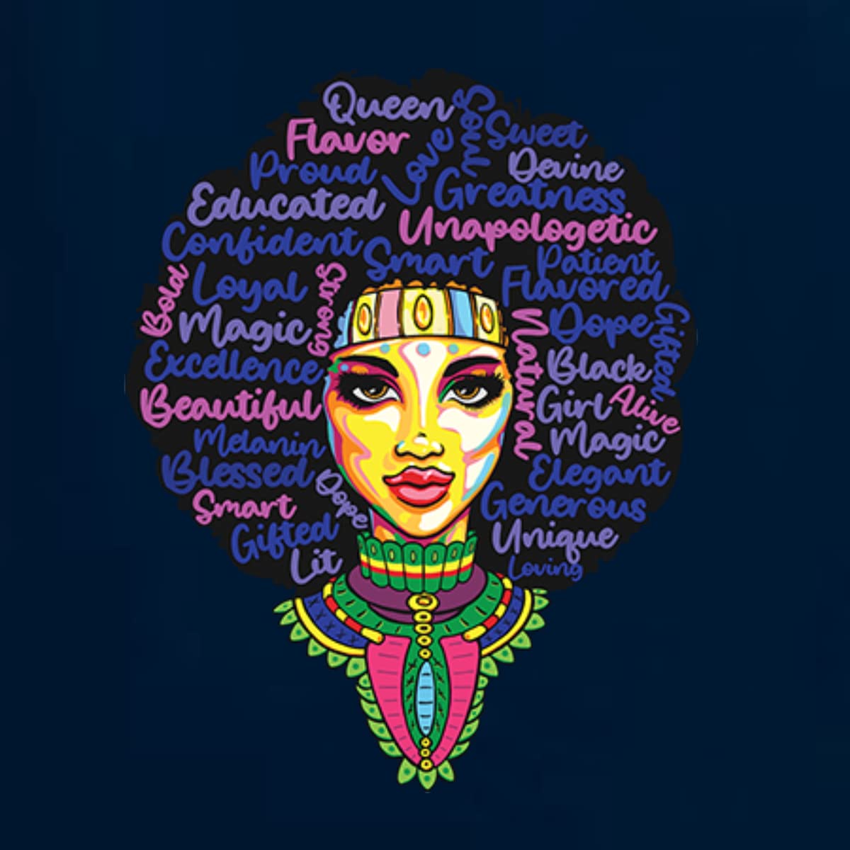 Queen Bee Strong Black Woman Black Pride Men's Graphic T-Shirt - Empowering Afrocentric Tee for Black History Month & Cultural Events