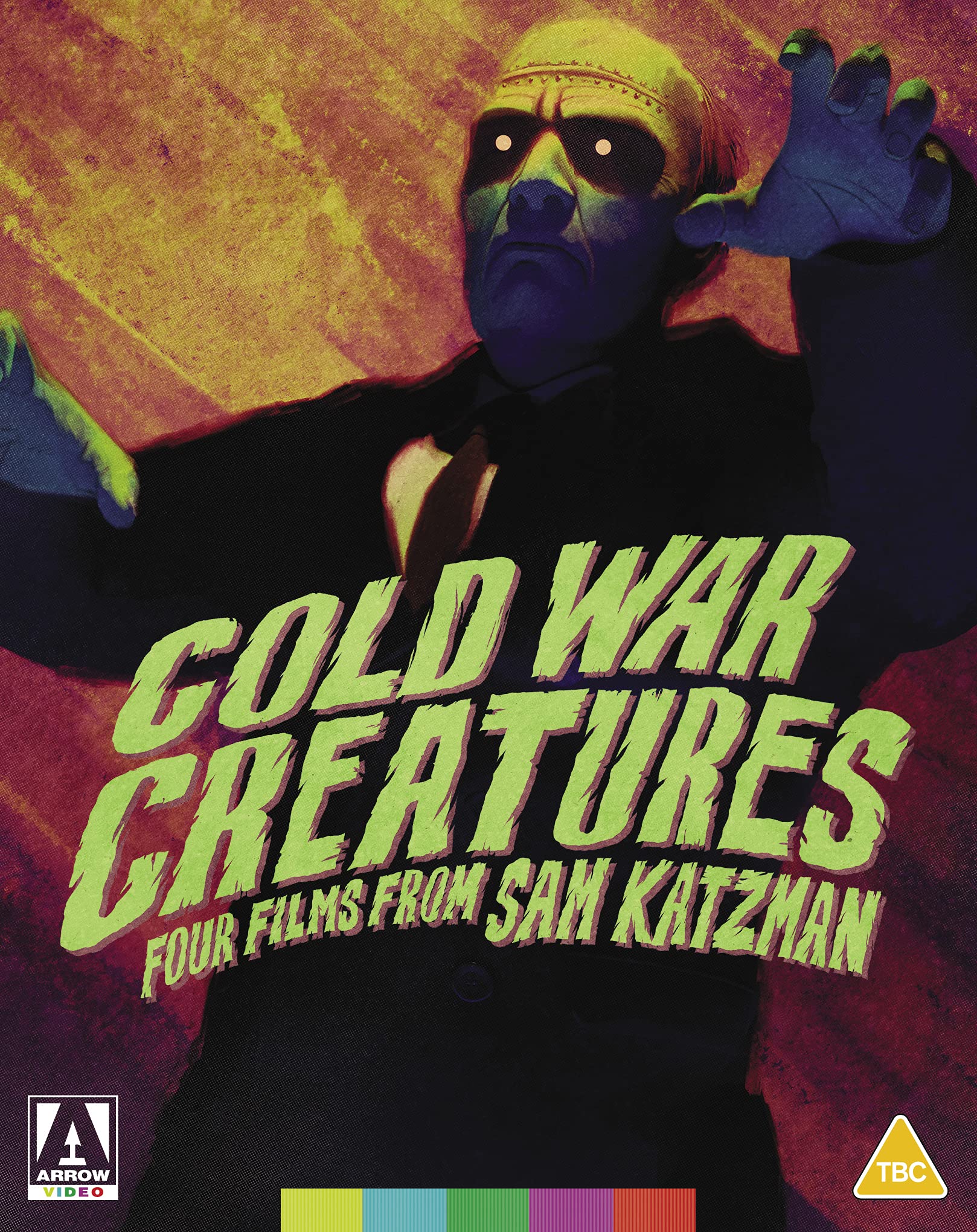 Cold War Creatures: Four Classic Horror Films from Sam Katzman - Limited Edition Blu-ray | Perfect for Movie Collectors & 1950s Sci-Fi Fans
