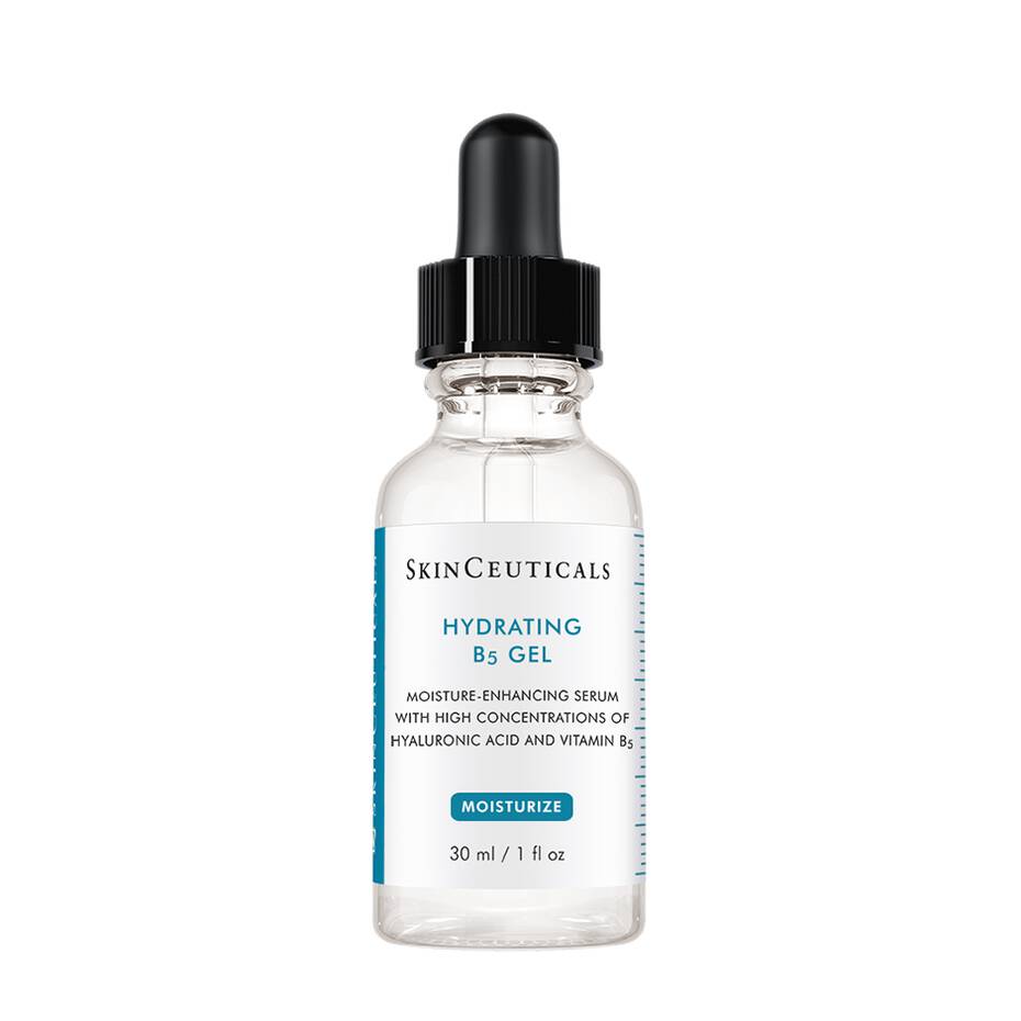 SkinCeuticals Hydrating B5 Gel - Hyaluronic Acid Moisturizer for Dry Skin | Dermatologist Recommended Face Serum for Hydration & Plumping | Perfect for Daily Skincare Routine & Post-Procedure Care