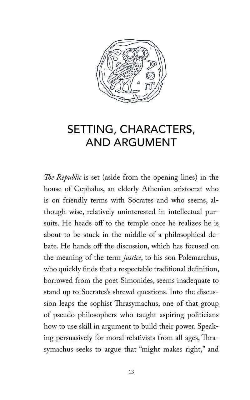 Plato's Republic Study Guide - Comprehensive Analysis & Summary for Students & Philosophy Enthusiasts | Perfect for Book Clubs, College Courses & Self-Study