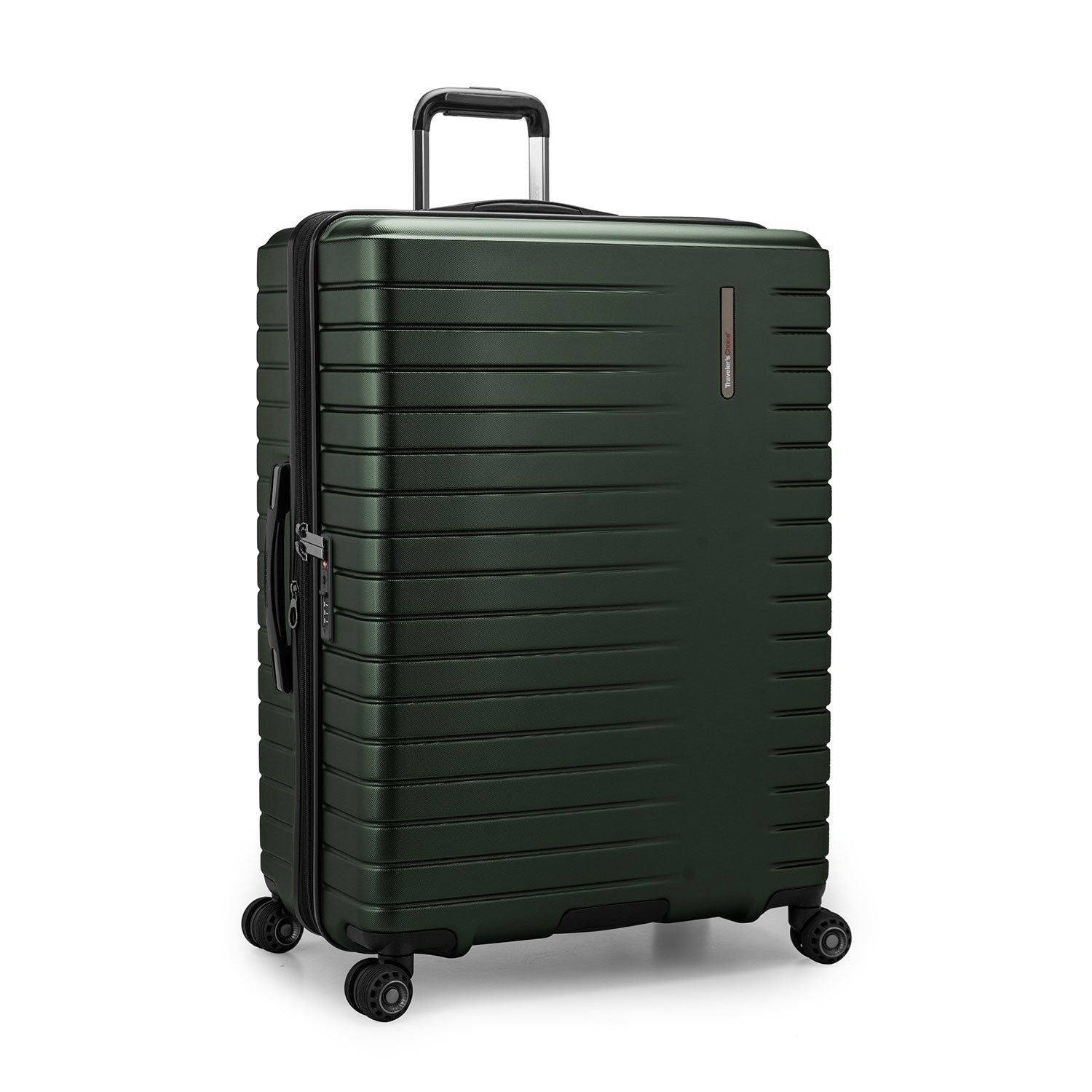 Archer Large Checked Luggage - 28 Inch Expandable Suitcase with Spinner Wheels for Travel, Business Trips & Family Vacations | Durable Lightweight Hardshell Luggage for Airplane & International Travel
