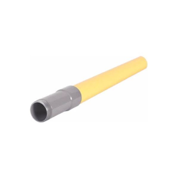 3/4 Inch IPS Poly to 3/4 MIP Underground Yellow Poly Gas Transition Fitting - Home Flex 18445007 - Durable Gas Pipe Connector for Underground Gas Lines, Utility Systems & Plumbing Applications