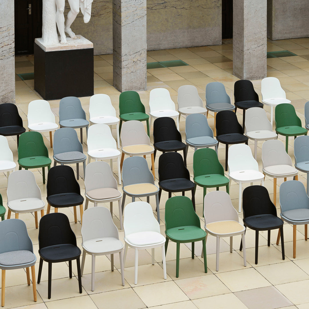 Allez Dining Chair - Upholstered Seat for Kitchen, Dining Room & Office - Comfortable Modern Chair for Home & Restaurant Use