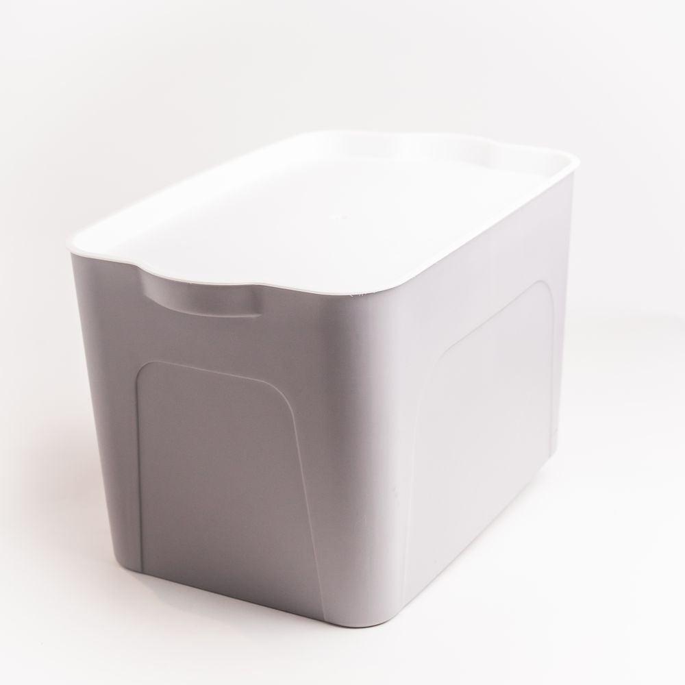 25L Nesting Storage Box - Stackable Organizer for Home, Office & Travel - Durable Plastic Bins for Closet, Kitchen, Bathroom & Kids Toys Storage - Space Saving Design - Soko Store