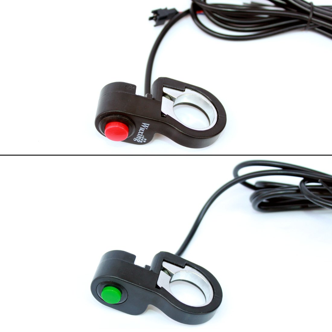 L-faster Electric Bike Dual Horn Switch - Wuxing Multifunction Button for E-Scooter & E-Bike - Cruise Control, Brake Button - Perfect for Urban Commuting & Outdoor Adventures