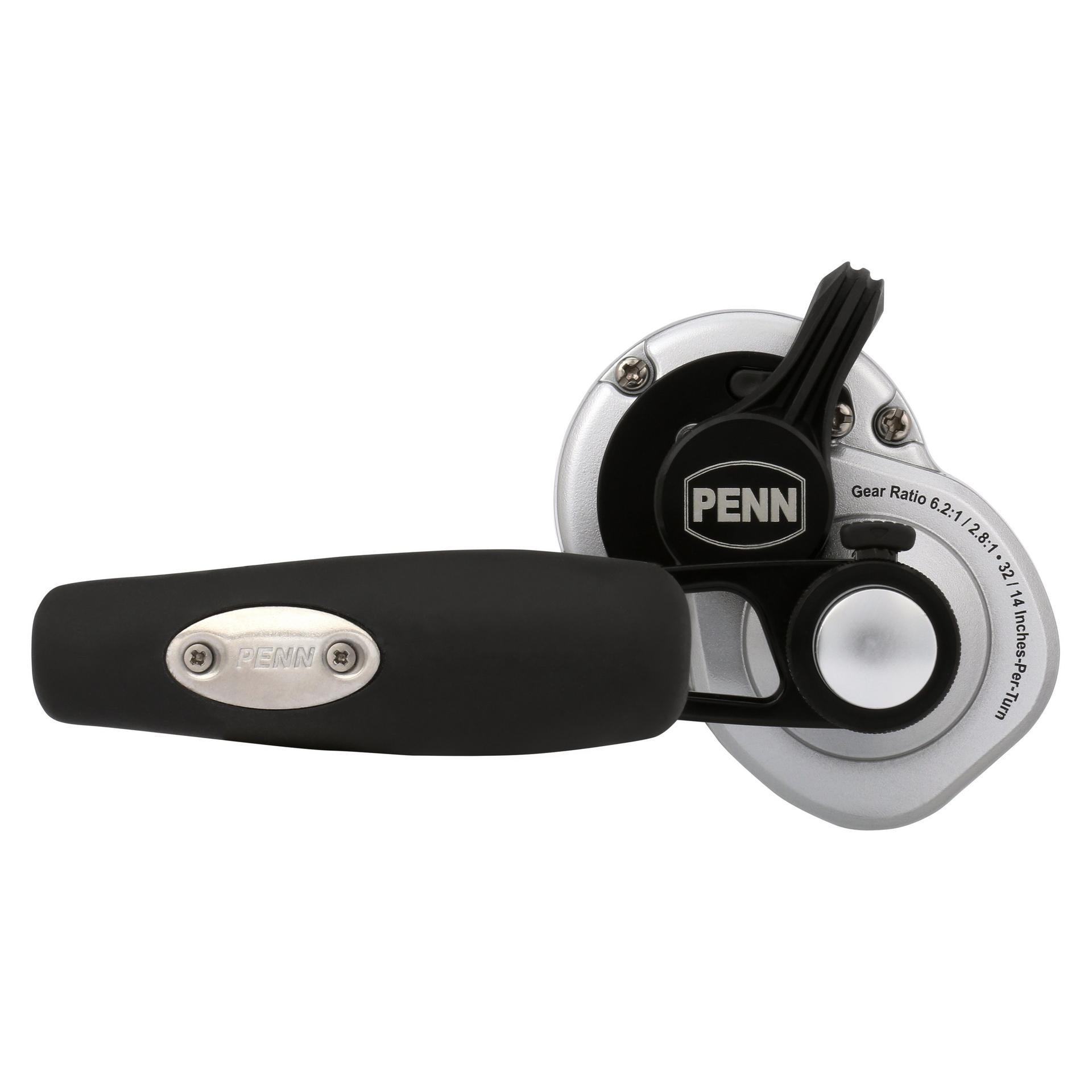PENN Fathom™ II Lever Drag 2-Speed Conventional Fishing Reel - Saltwater & Offshore Angling, Big Game Fishing Gear for Tuna, Marlin, and Deep Sea Fishing