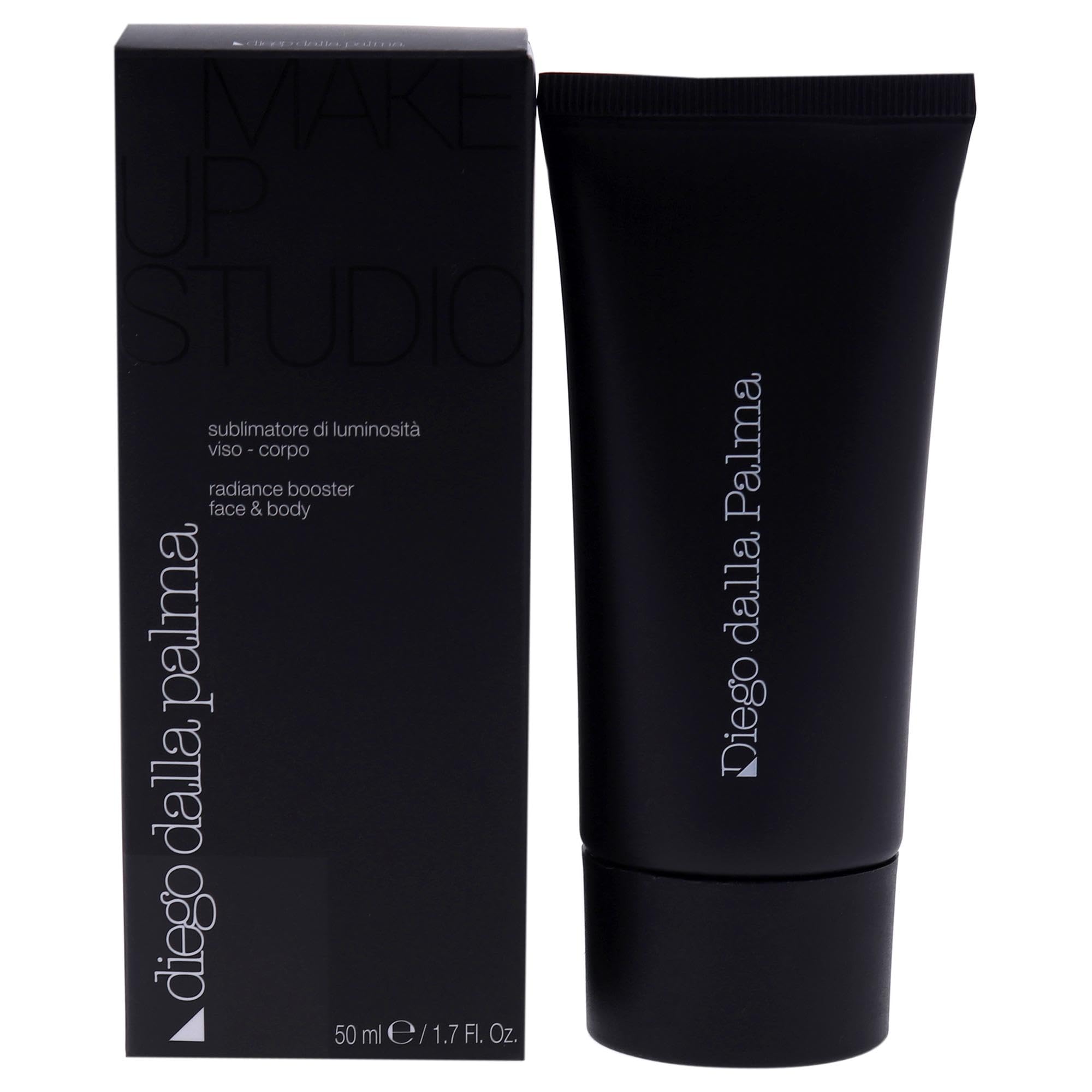 Diego Dalla Palma Face and Body Radiance Booster - 1.7 oz Illuminating Serum for Glowing Skin | Perfect for Daily Skincare & Special Occasion Makeup Prep