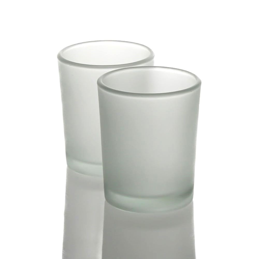 144 Green Vanilla Lime Scented Richland Votive Candles & Frosted Holders Set - Perfect for Weddings, Spa Relaxation, and Home Decor