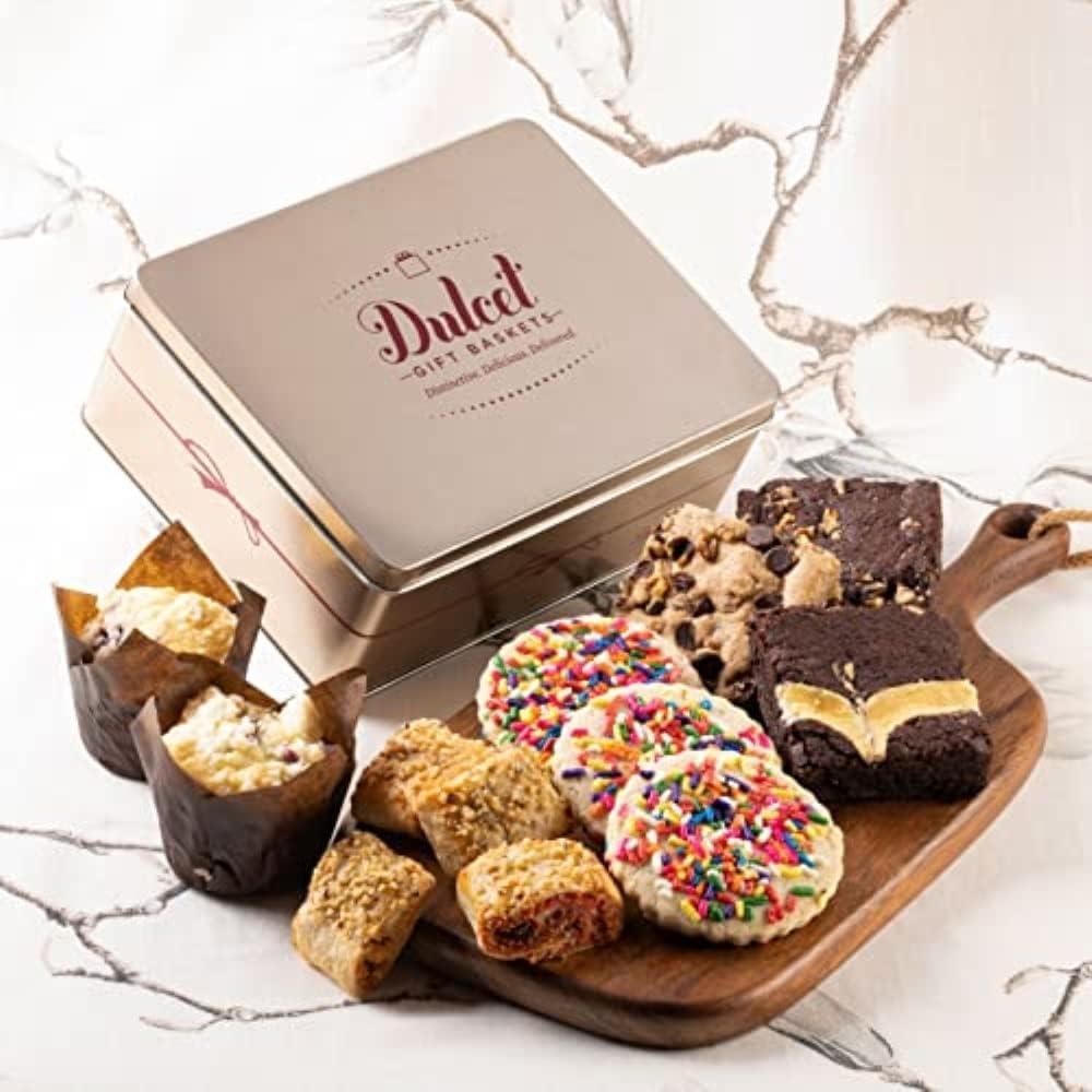 Premium Gift Baskets for All Occasions - Birthday, Sympathy, Get Well Soon Gifts for Women, Families & Friends | Gourmet Food Hampers by Dulcet | Perfect for Holidays, Housewarming & Corporate Gifting