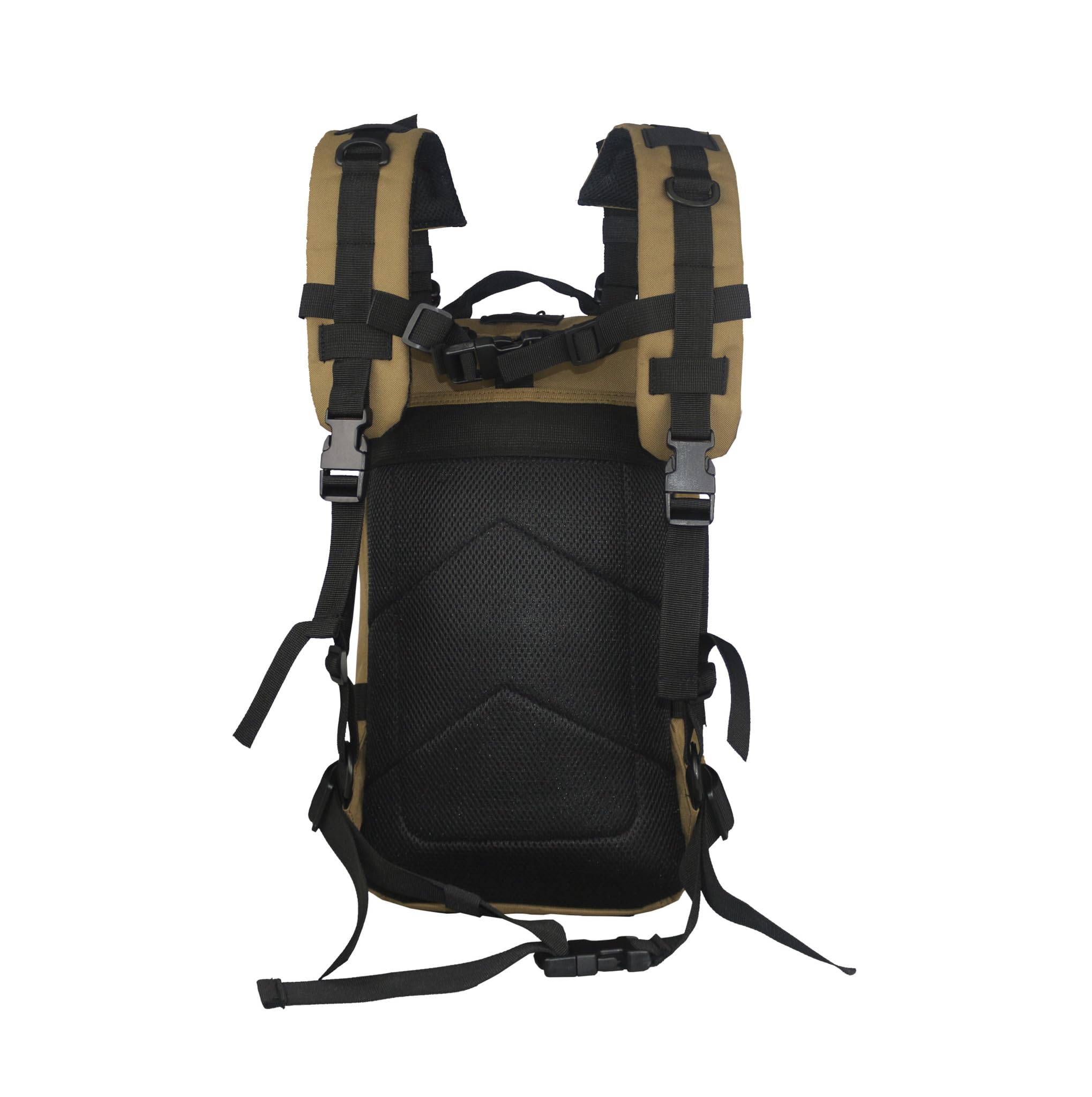 Lightning X Stocked EMS/EMT Trauma & Bleeding First Aid Responder Medical Backpack Kit with Pouches - Tan | Emergency Medical Supplies for First Responders, Outdoor Adventures & Disaster Preparedness