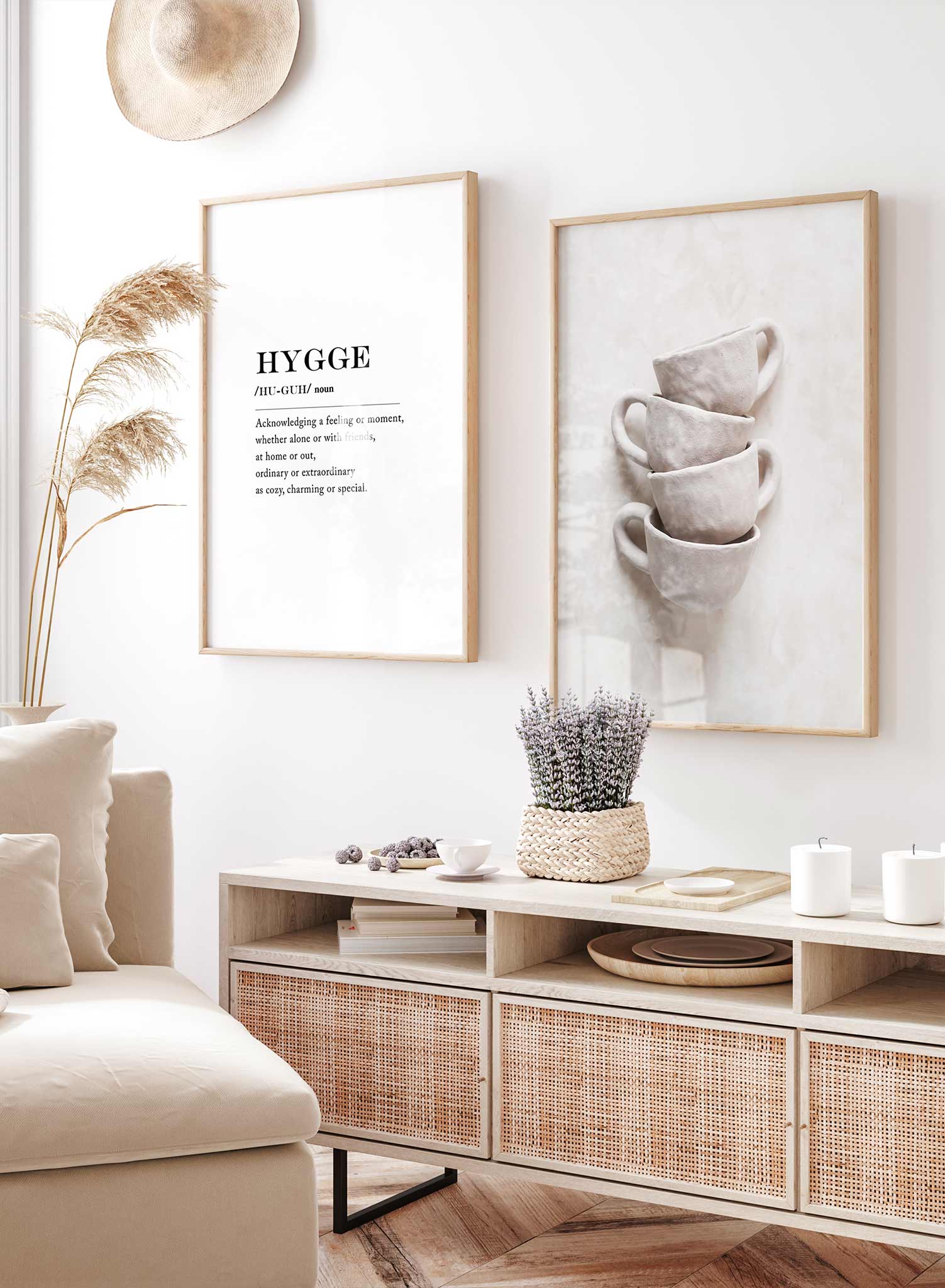 Cozy Hygge Home Set - Soft Blanket, Scented Candles & Plush Pillows for Relaxation & Comfort - Perfect for Cozy Nights, Reading Nook & Self-Care Moments