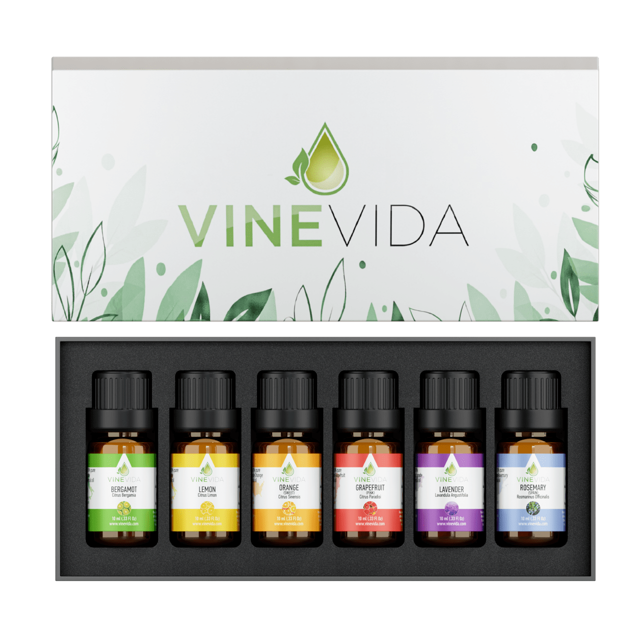 10mL DIY Essential Oils Set - Pure Aromatherapy Oils for Diffusers, Massage & Home Relaxation