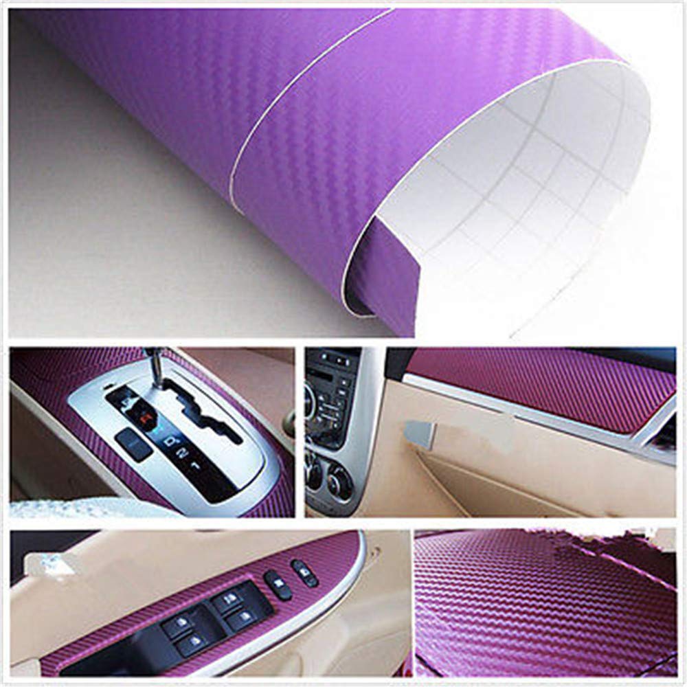 DIYAH 3D Carbon Fiber Vinyl Wrap Roll - 1200