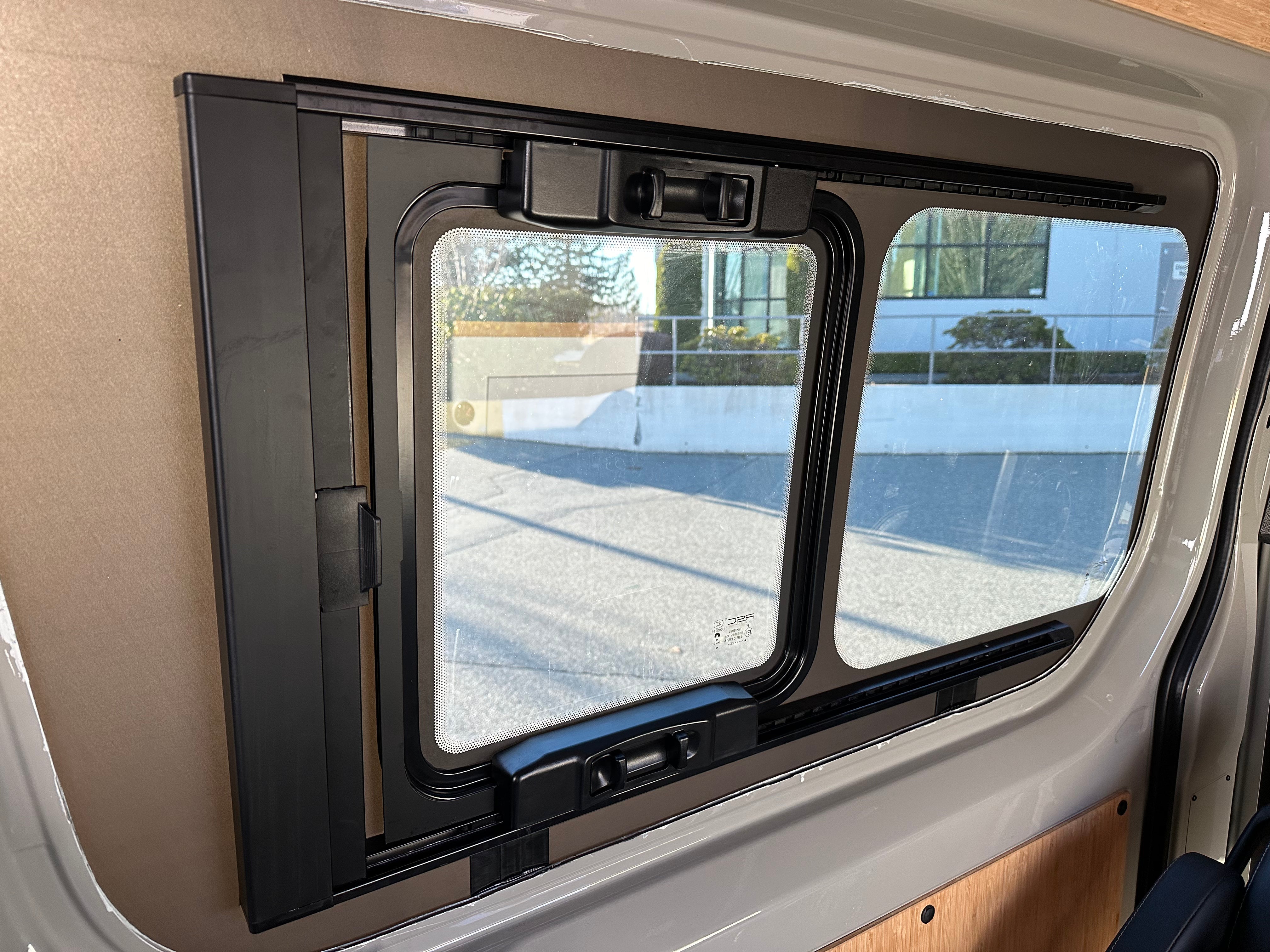 Mercedes Sprinter OEM Style Half Slider Window - Genuine Replacement Part for Cargo Vans - Perfect for Delivery, Camping & Work Vehicles